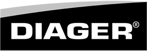 Logo Diager Blanco y Negro