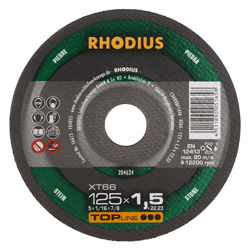 Disco Corte Piedra Rhodius XT66