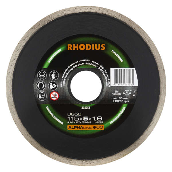 Disco corte diamante Rhodius DG50