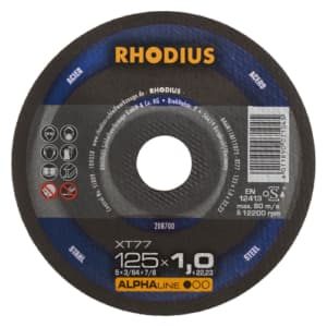 Disco Corte Metal Rhodius XT77