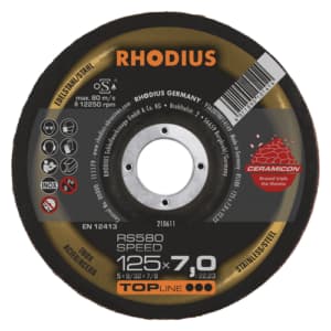 Disco Pulir Cerámico Rhodius RS580 SPEED