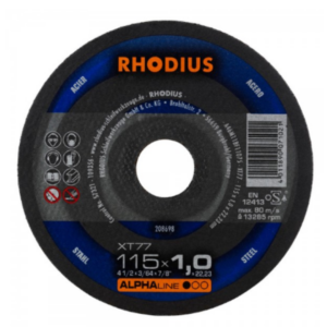 Disco Corte Metal Rhodius XT77