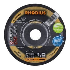 Disco Corte Acero Inoxidable Rhodius XT10 EXTENDED