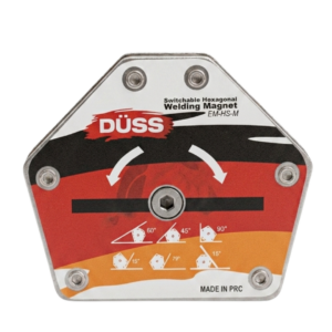 Escuadra Magnética Hexagonal con Interruptor DÜSS