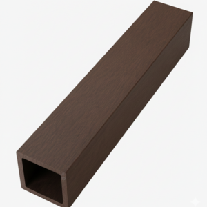 TUBO MADERA WPC EXTERIOR - COFFEE
