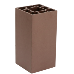 Tubo de Madera Compuesta WPC para Exterior 120X120X5800 mm