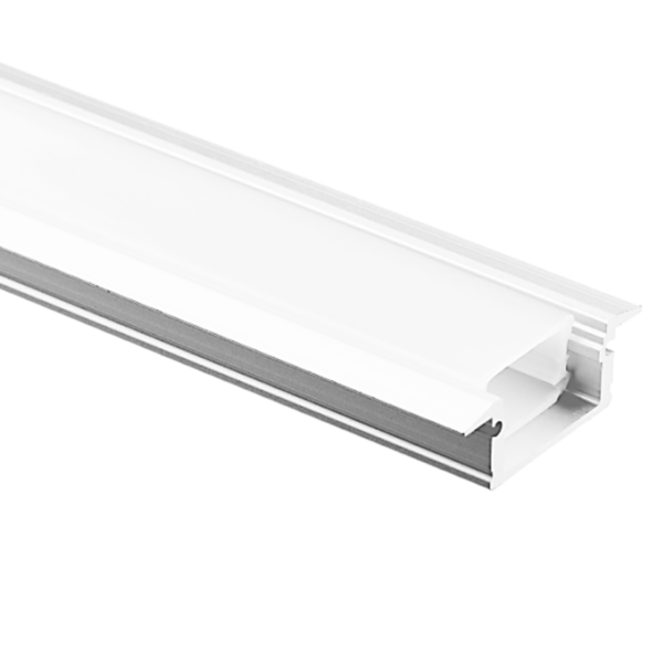 Perfil LED Empotrable de Exterior IP65 WATER PROOF - SILVER