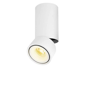 Foco LED Giratorio 360° De Superficie | Evo Minimalista Blanco 12W