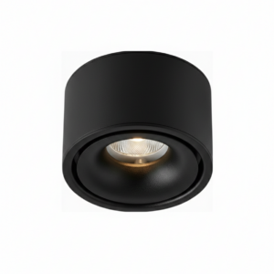 Foco LED Evo Negro 10W – Montaje Superficie