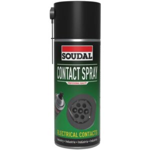 Spray Limpiador de contactos eléctricos Soudal 400 ml