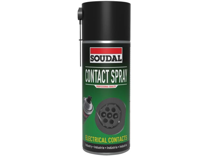 Spray Limpiador de contactos eléctricos Soudal 400 ml - Metría