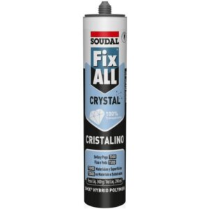 Adhesivo de Montaje Transparente Fix-All Crystal 290 ml Soudal