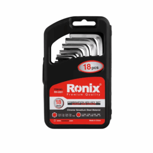 Llaves Allen Torx Ronix RH-2051 18 piezas vista completa