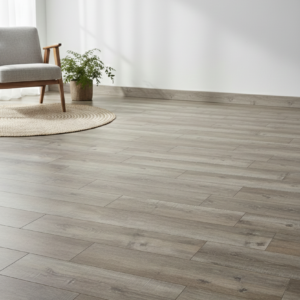 Piso Vinílico SPC Tropical Oak 4mm - IXPE Integrado Sistema Click