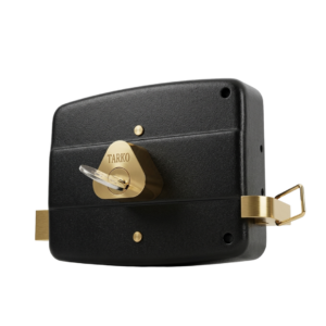 Cerradura soldable cilindro fijo Tarko negra