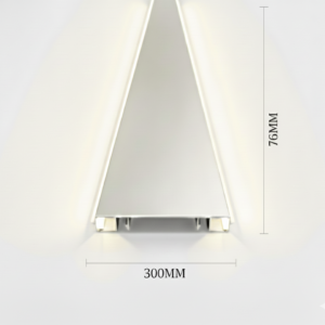 ZOCALO DOBLE LED - PLATA MATE