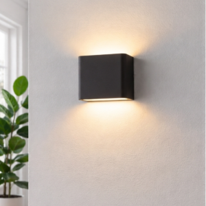 LUZ DE PARED LED MILO REGULABLE IP54 XH-18014 BLACK