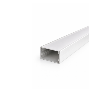 PERFIL LED EMPOTRABLE 40X20MM - SILVER ( U4020 )