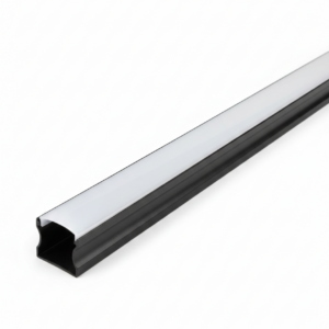 PERFIL LED DE SUPERFICIE 17X14.5MM - NEGRO (XT-448)