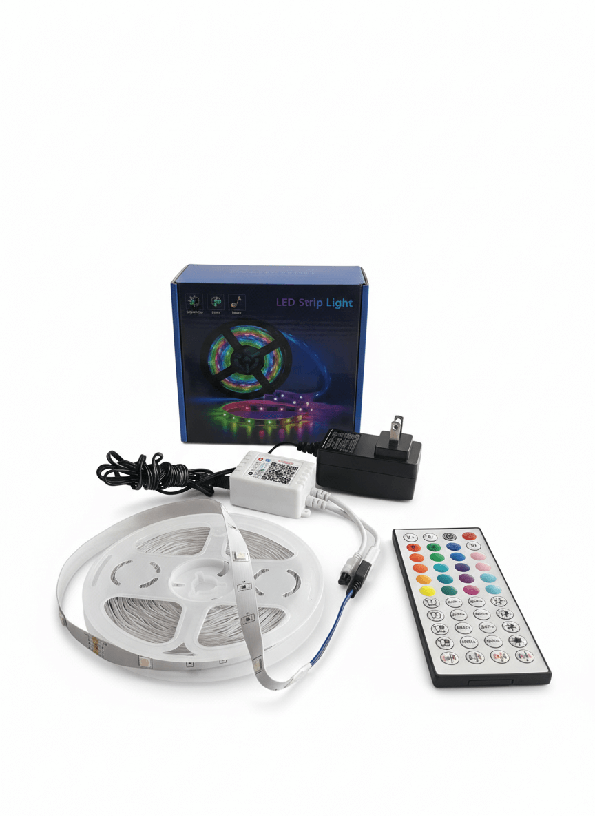 KIT TIRA LUZ LED RGB 5050 10M WIFI APP SMART IP20