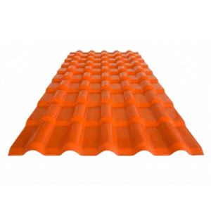 LAMINA TECHADO TEJA ASA - PVC 12 PIES - COLOR LADRILLO