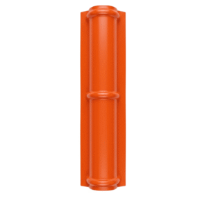 CUMBRERA LATERAL TEJA ASA - PVC - COLOR LADRILLO