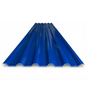 LAMINA TECHADO TRAPEZOIDE ASA - PVC (10MM DE GROSOR) - COLOR AZUL