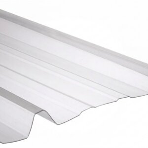 LAMINA POLICARBONATO TRAPEZOIDE 4 CANALES 12 PIES - TRANSPARENTE