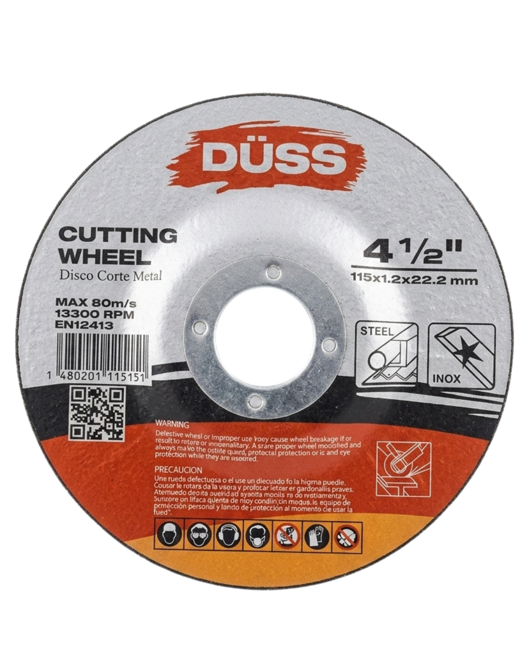 DISCO CORTE METAL - DUSS