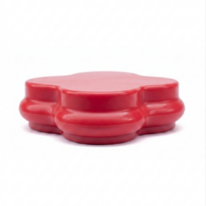 CABEZAL CUMBRERA PRINCIPAL TEJA ASA - PVC - COLOR ROJO