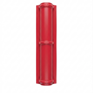 CUMBRERA LATERAL TEJA ASA - PVC - COLOR ROJO