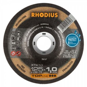 DISCO CORTE METAL RHODIUS XTK10