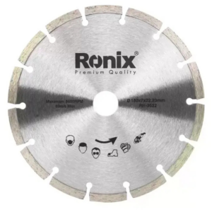 DISCO CORTE DIAMANTE SEGMENTADO 7 - 180MM RONIX RH-3522