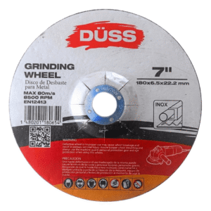 DISCO DESBASTE METAL DUSS