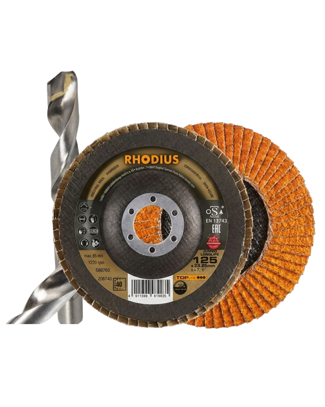 Diseño sin título Disco Lámina Cerámico Rhodius LSK FK